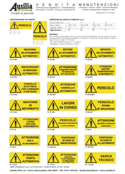 SEGNALETICA DI SICUREZZA CARTELLI DI PERICOLO